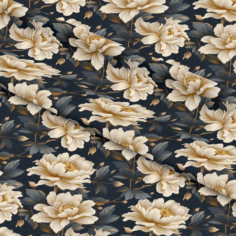 Floral Damask Pattern 9 Quilting Cotton Fabric
