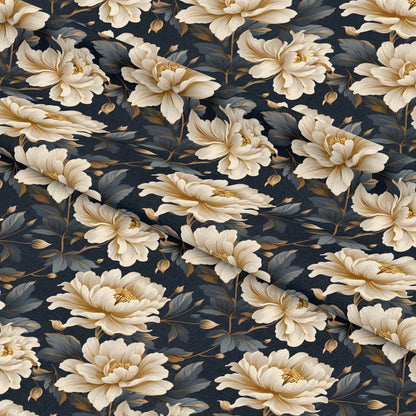 Floral Damask Pattern 9 Quilting Cotton Fabric