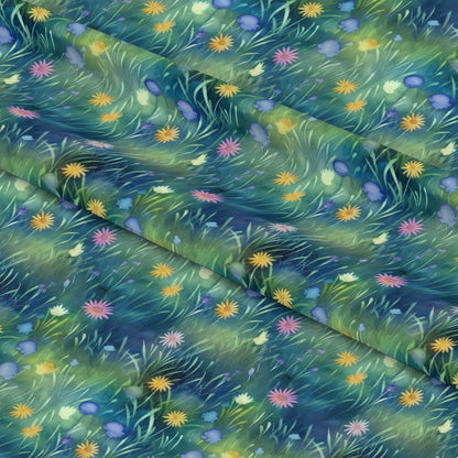 Twilight Meadows Pattern 7 Quilting Cotton Fabric