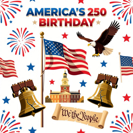 250th Anniversary Pattern 10 Quilting Cotton Fabric