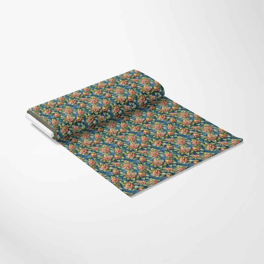 Beautiful Flowers Euphorbia Pattern 2 Quilting Cotton Fabric