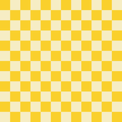 2 Color Checkered Pattern 4 Quilting Cotton Fabric