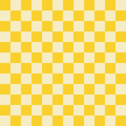 2 Color Checkered Pattern 4 Quilting Cotton Fabric