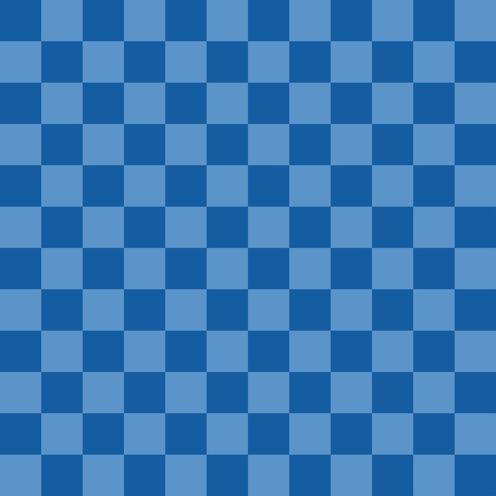 2 Color Checkered Pattern 6 Quilting Cotton Fabric