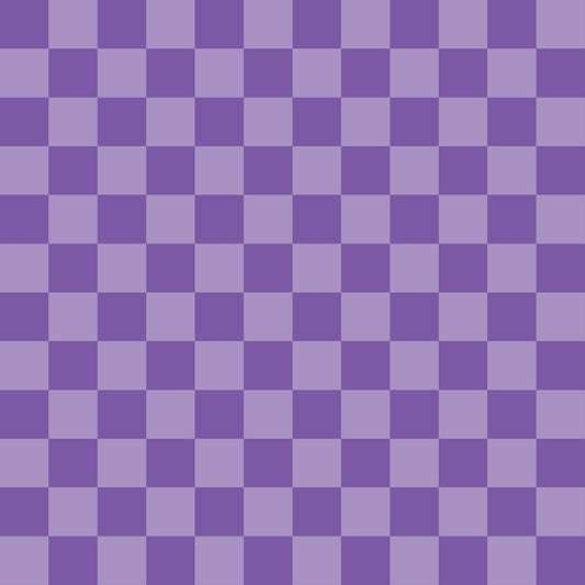 2 Color Checkered Pattern 7 Quilting Cotton Fabric