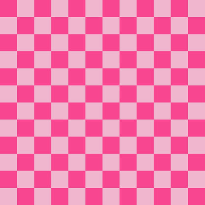 2 Color Checkered Pattern 8 Quilting Cotton Fabric