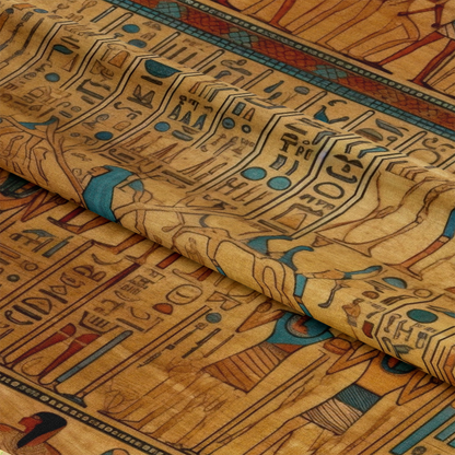 2D Ancient Egypt Pattern 81 Quilting Cotton Fabric