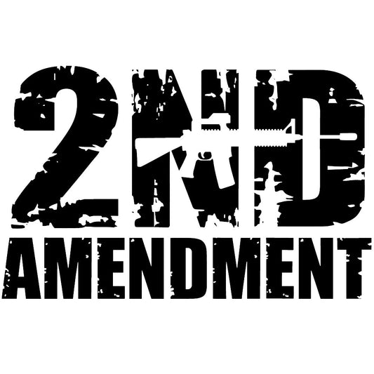 2nd Amendment Gun Rights Fabric Panel