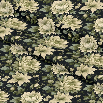 Floral Damask Pattern 12 Quilting Cotton Fabric