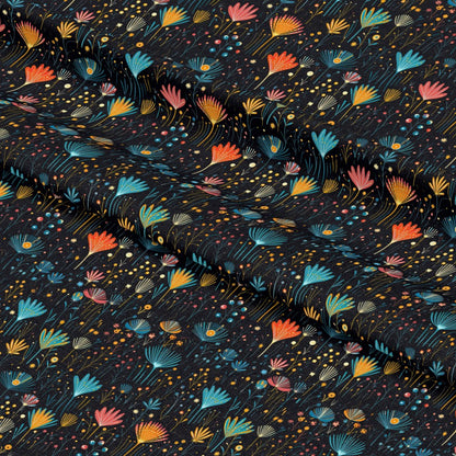 Firework Garden Pattern 14 Quilting Cotton Fabric