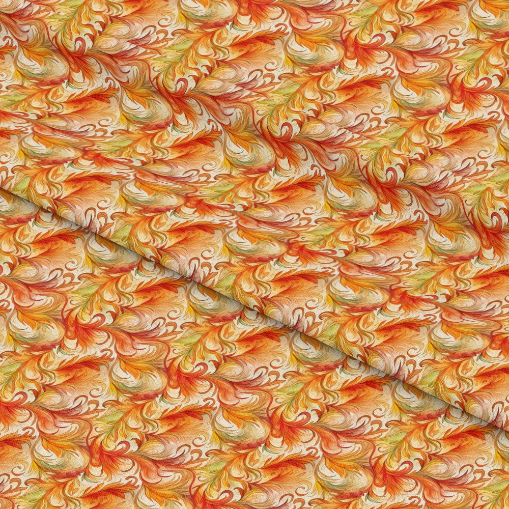 Autumn Swirls Pattern 10 Quilting Cotton Fabric