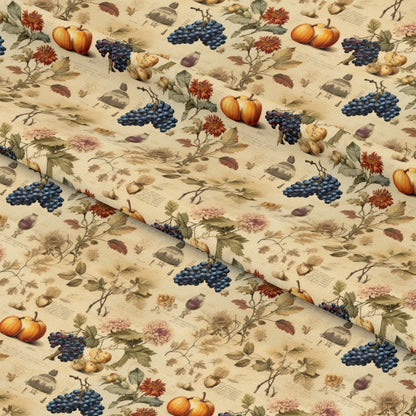 Thanksgiving Elegance Pattern 2 Quilting Cotton Fabric
