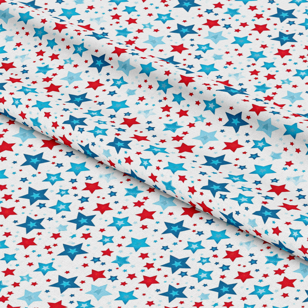 Patriotic July Pattern 11 Quilting Cotton Fabric