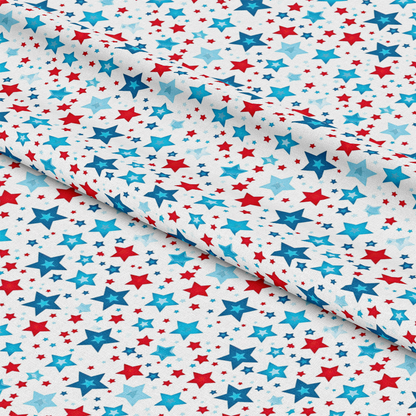 Patriotic July Pattern 11 Quilting Cotton Fabric