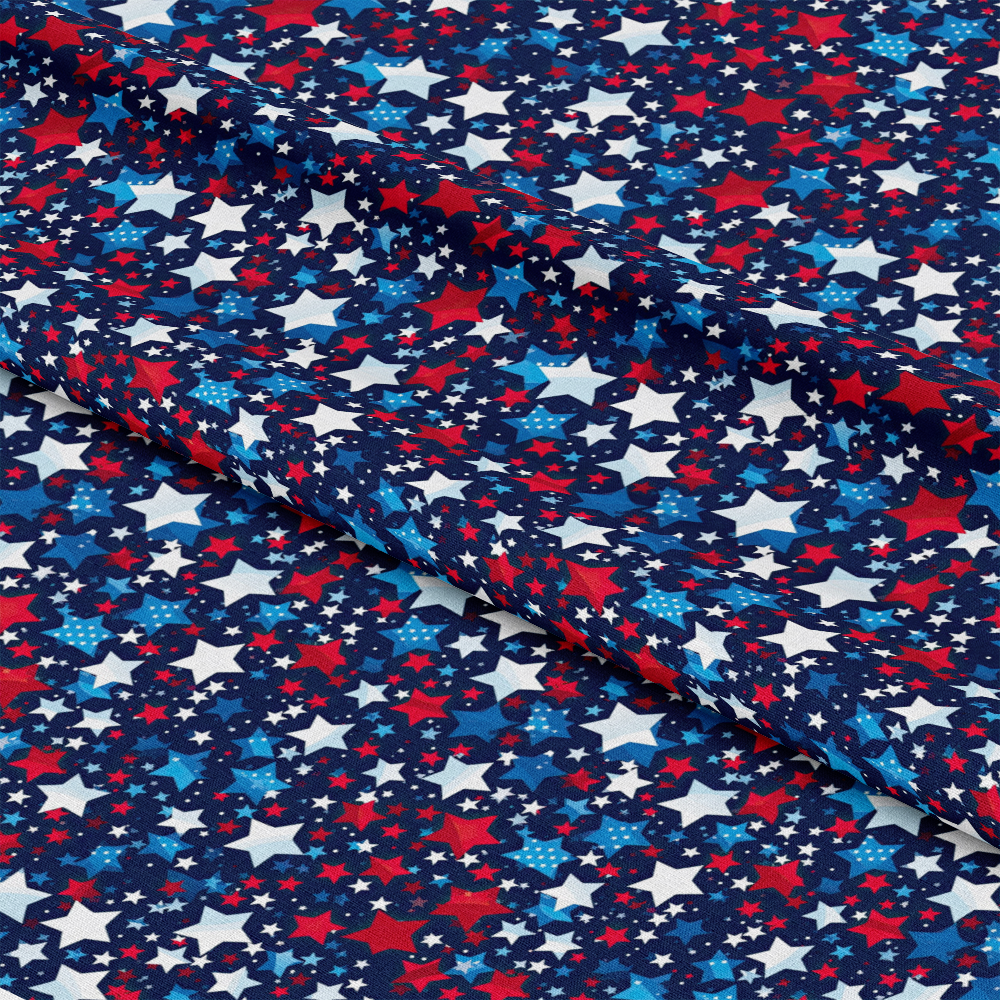 Patriotic July Pattern 12 Quilting Cotton Fabric