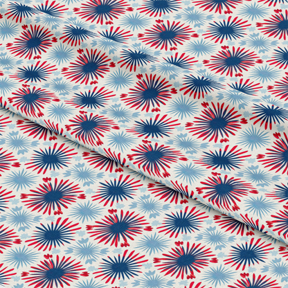 Patriotic July Pattern 20 Quilting Cotton Fabric