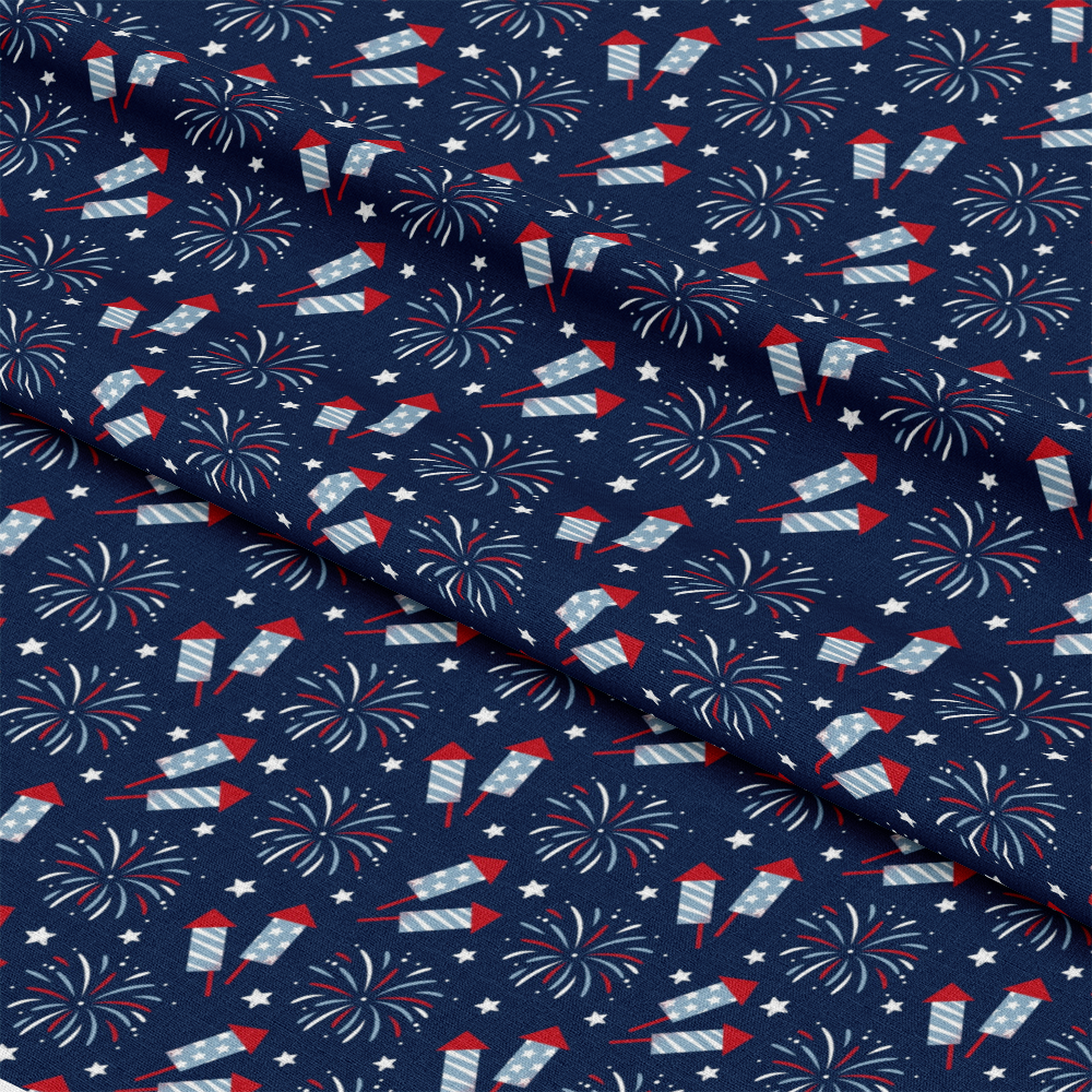 Patriotic July Pattern 7 Quilting Cotton Fabric