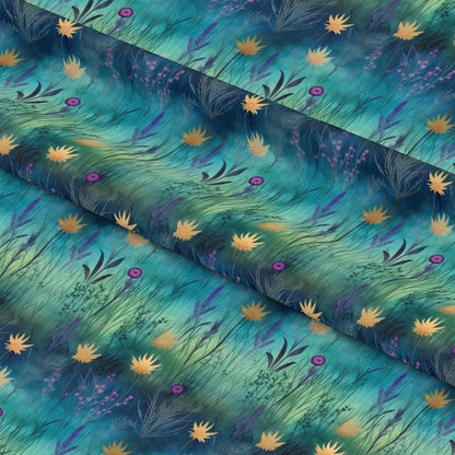 Twilight Meadows Pattern 6 Quilting Cotton Fabric