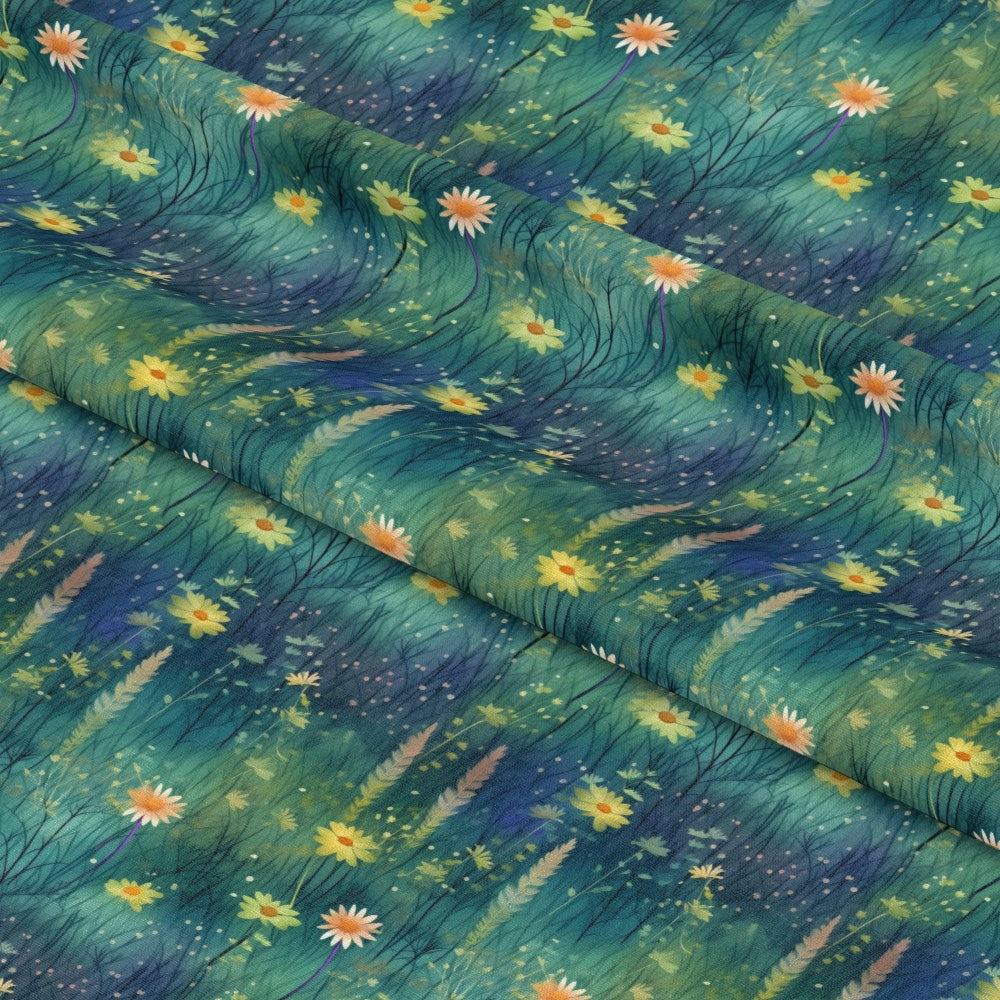 Twilight Meadows Pattern 10 Quilting Cotton Fabric