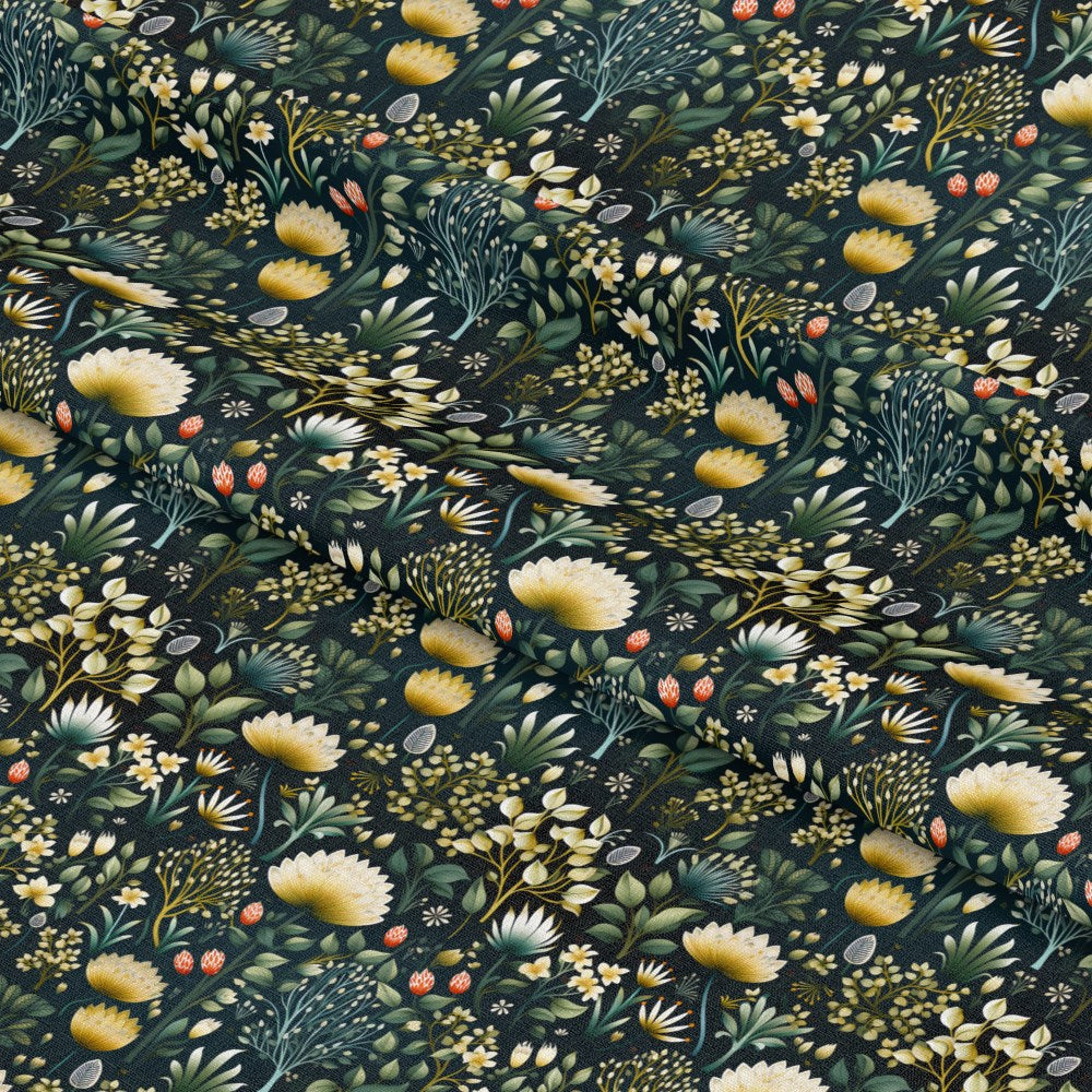 Botanical Garden Pattern 14 Quilting Cotton Fabric