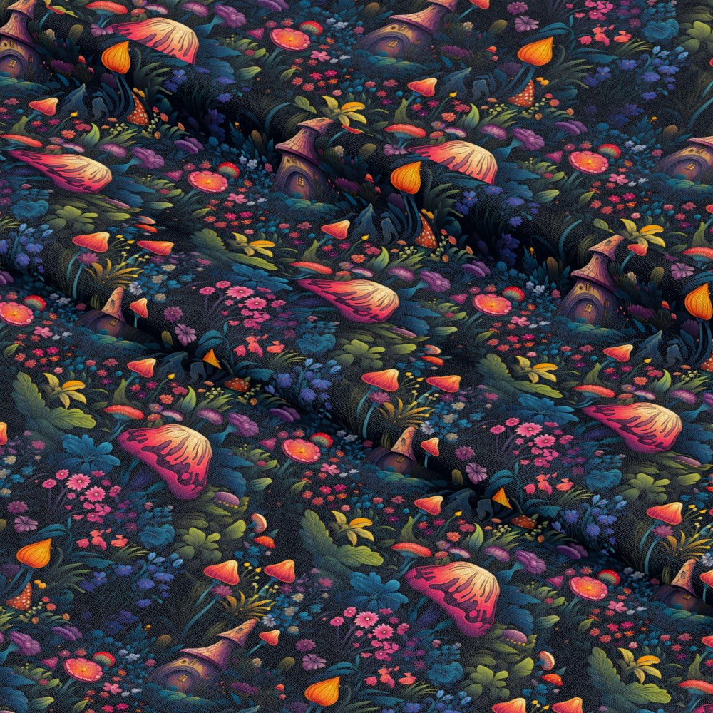 Fairy Garden Pattern 2 Quilting Cotton Fabric