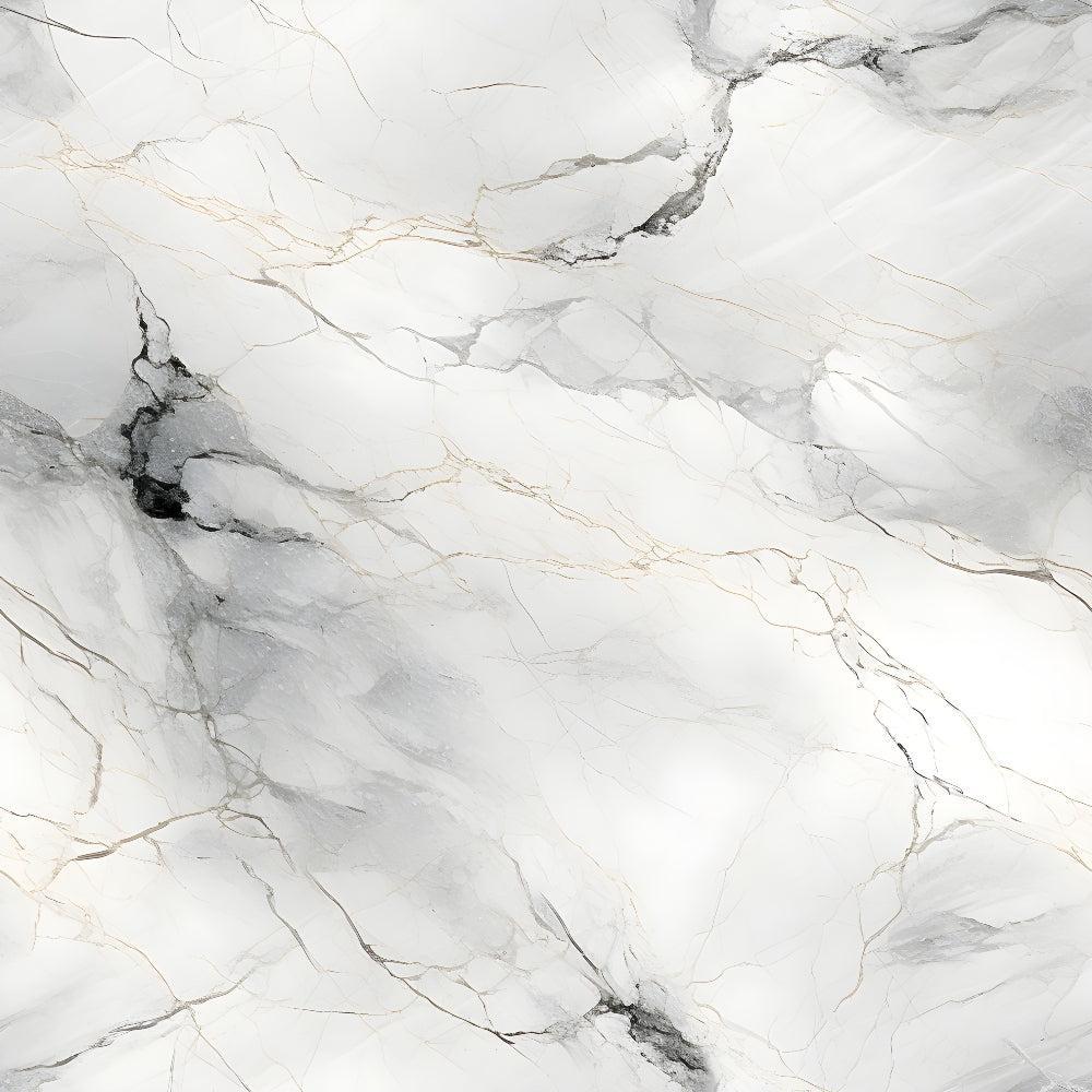 - Cracked Marble Pattern 8 Quilting Cotton Fabric  
- White base  
- Grey veining  
- Light beige streaks  
- Marble texture  
- Quilting material  
- Cotton fabric  
- Elegant design  
- Soft textile  
- Natural stone look