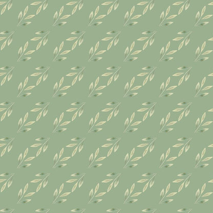 - Bloom Time Leaves Pattern 2 Quilting Cotton Fabric  
- Soft green background  
- Light beige leaf motifs  
- Botanical design  
- Quilting material  
- Cotton textile  
- Nature-inspired print  
- Elegant foliage fabric  
- Subtle organic pattern  
- Smooth cotton finish