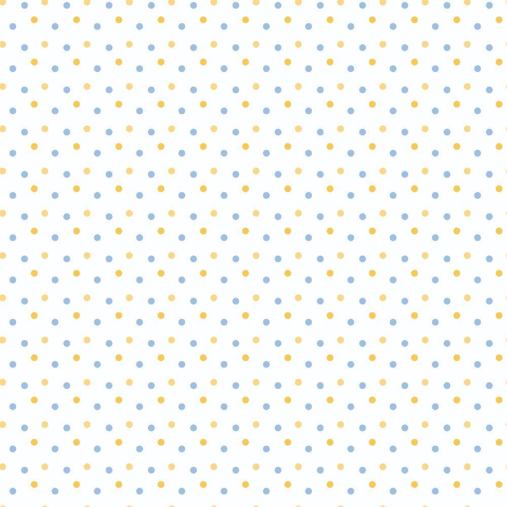 - Periwinkle Dreams Polka Dots Quilting Cotton Fabric  
- Cotton fabric  
- Quilting material  
- Light blue dots  
- Soft yellow dots  
- White background  
- Polka dot design  
- Craft fabric  
- Sewing fabric  
- Textile material  
- Small round patterns  
- Pastel colors  
- Fabric for quilting projects