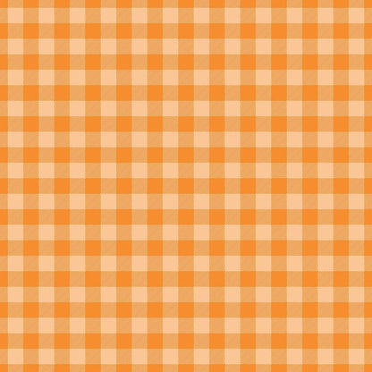 - Plaid for Summer Pattern 16 Quilting Cotton Fabric  
- Orange and cream checks  
- Cotton textile  
- Quilting material  
- Checkered design  
- Summer-themed fabric  
- Soft woven fabric  
- Yardage fabric  
- Light and warm tones  
- Classic plaid pattern