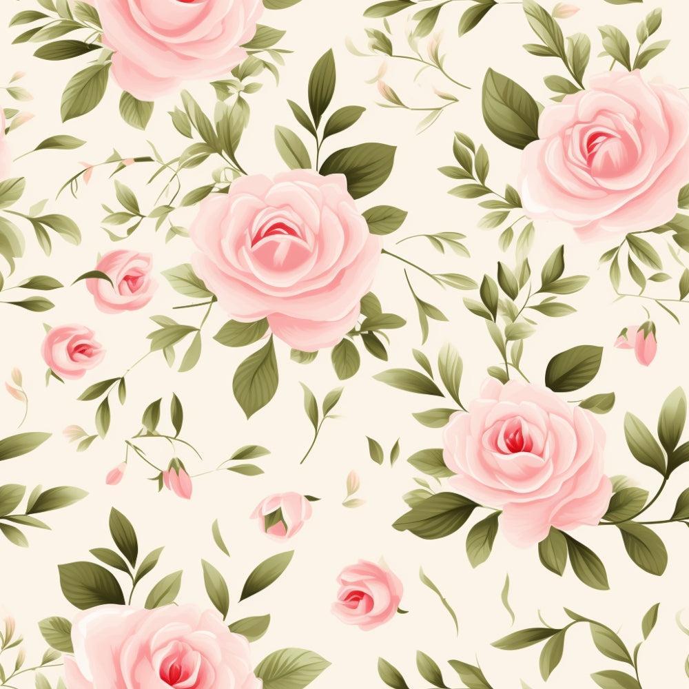- Shabby Chic Roses Pattern 2 Quilting Cotton Fabric  
- pink roses  
- green leaves  
- cream background  
- floral design  
- vintage style  
- quilting fabric  
- soft cotton  
- delicate blossoms  
- shabby elegant  
- fabric yardage  
- sewing material