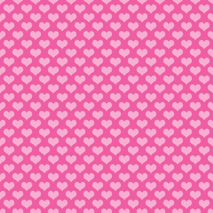 - Summer Rainbow Pattern 20 Quilting Cotton Fabric  
- pink  
- light pink  
- heart shapes  
- small hearts  
- repeating hearts  
- cotton fabric  
- quilting fabric  
- soft texture  
- bright colors  
- vibrant textile  
- cute design  
- textile material  
- sewing fabric  
- craft fabric