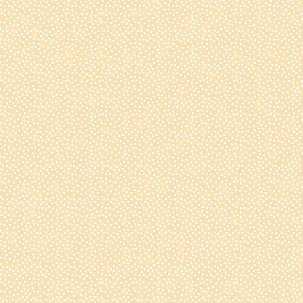 - Soft Winter Charm Pattern 2 Quilting Cotton Fabric  
- pale yellow background  
- small white dots  
- polka dot design  
- cotton material  
- quilting textile  
- subtle textured fabric  
- lightweight textile  
- warm color tone  
- craft fabric  
- sewing material