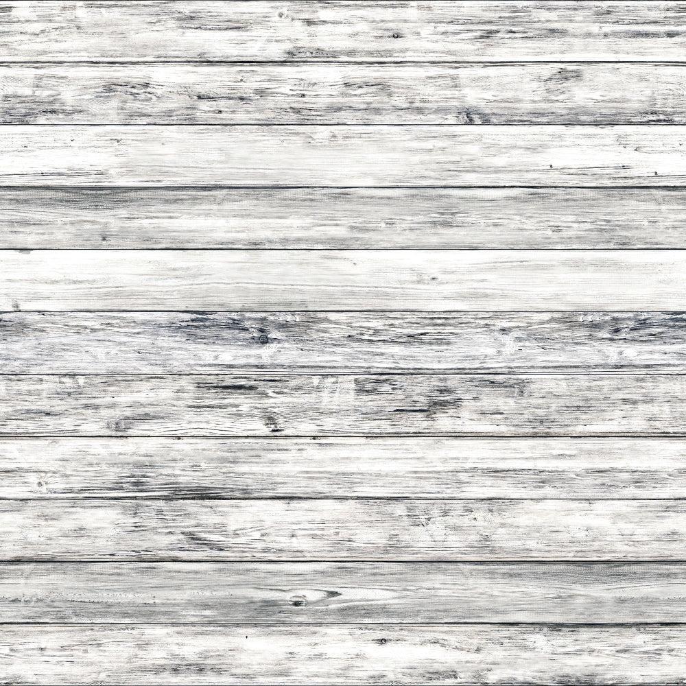 - Rustic Wood Planks Pattern 2 Quilting Cotton Fabric  
- White, gray, beige tones  
- Distressed wood texture  
- Horizontal plank design  
- Vintage, farmhouse style  
- Natural, organic look  
- Quilting fabric, cotton material  
- Rustic, weathered wood appearance  
- Soft, durable textile   
- Neutral color palette