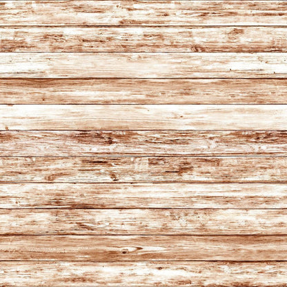 - Rustic Wood Planks Pattern 18 Quilting Cotton Fabric  
- Brown, beige, off-white colors  
- Horizontal wood plank texture  
- Natural wood grain design  
- Distressed, weathered look  
- Quilting material, cotton textile  
- Farmhouse, vintage style  
- Soft, durable fabric for sewing