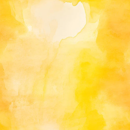 Mediterranean Lemon Azure Pattern 6 Quilting Cotton Fabric, yellow, lemon, citrus, watercolor, soft, subtle, cotton, quilting, fabric, bright, warm, sunny, textile, handcrafted, artistic, dyed, light, smooth, natural