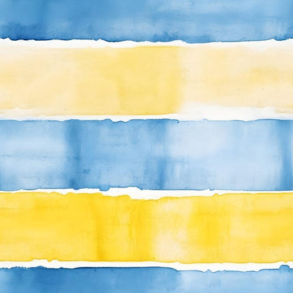 - Mediterranean Lemon Azure Pattern 9 Quilting Cotton Fabric  
- Cotton fabric  
- Quilting material  
- Soft textile  
- Blue shades  
- Yellow hues  
- Light cream  
- Striped design  
- Watercolor style  
- Summer colors  
- Textile fabric  
- Home decor fabric  
- Craft fabric