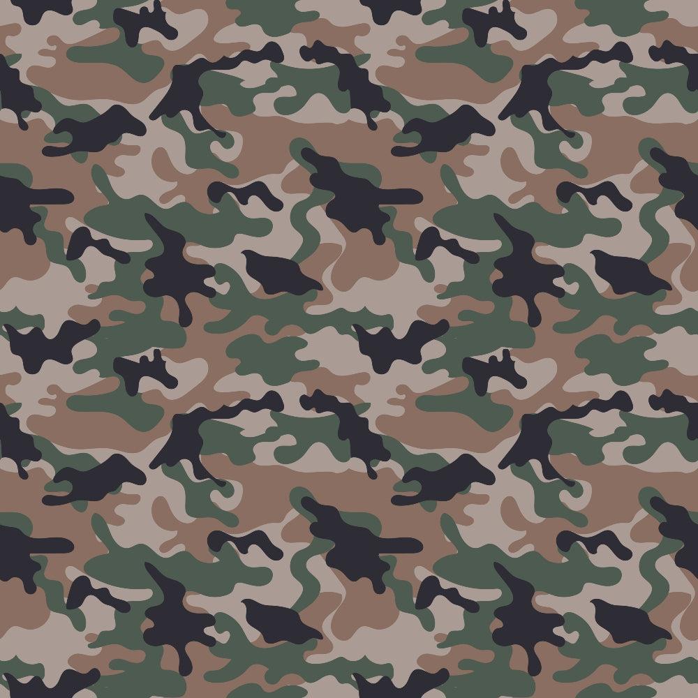 - Military Camouflage Pattern 19 Quilting Cotton Fabric  
- Camouflage  
- Green  
- Beige  
- Brown  
- Black  
- Quilting  
- Cotton  
- Textile  
- Yardage  
- Fabric  
- Outdoor  
- Concealment
