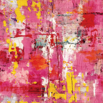- Girly Grunge Plaster Pattern 2 Quilting Cotton Fabric
- Abstract texture
- Pink, yellow, red, white, orange hues
- Artistic, splattered, layered design
- Soft cotton textile
- Quilting fabric
- Vibrant, bold colors
- Urban grunge style
- Mixed brushstroke effect
