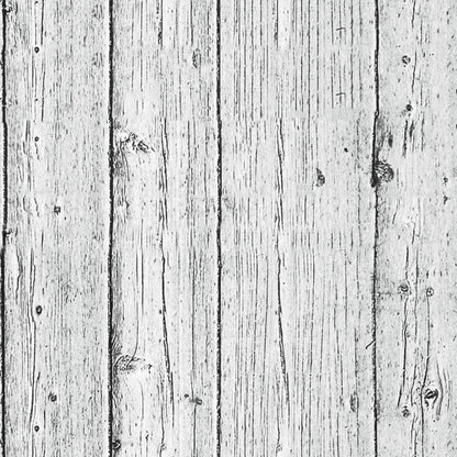 - Rustic Wood Pattern 4 Quilting Cotton Fabric - rustic, woodgrain, textured, natural, weathered, white, gray, black, timber, boards, planks, cotton, quilting, fabric, yardage, textile, soft, durable, quilting material, sewing, crafting, natural design, horizontal lines, vintage style