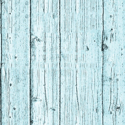 - Rustic Wood Pattern 71 Quilting Cotton Fabric  
- Light blue  
- Weathered wood texture  
- Vintage rustic style  
- Brownish black wood grain  
- Vertical wooden planks  
- Quilting material  
- Soft cotton textile  
- Fabric yardage
