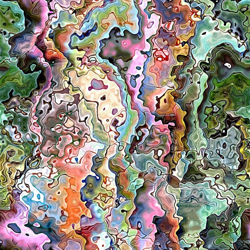 Oyster Shell Pattern 17 Quilting Cotton Fabric