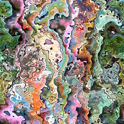 Oyster Shell Pattern 17 Quilting Cotton Fabric