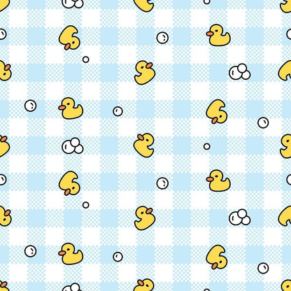 Bathtime Gingham Quilting Cotton Fabric