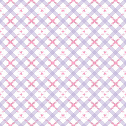 Princess Plaids Pattern 5 Quilting Cotton Fabric