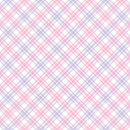Princess Plaids Pattern 8 Quilting Cotton Fabric
