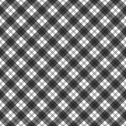 Fall Orange Plaid Pattern 3 Quilting Cotton Fabric