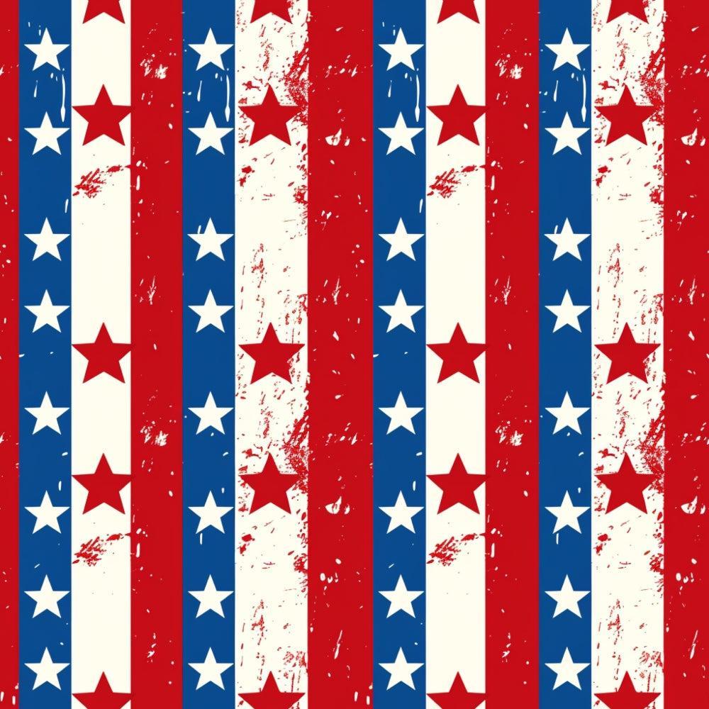 Patriotic Pattern 4 Quilting Cotton Fabric