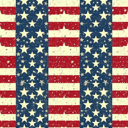 Patriotic Pattern 5 Quilting Cotton Fabric