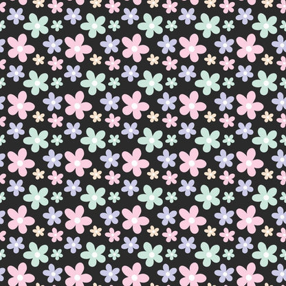 Hello Spring Cats Pattern 7 Quilting Cotton Fabric
