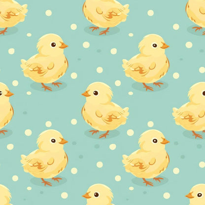 Cute Farm Babies Pattern 9 Quilting Cotton Fabric